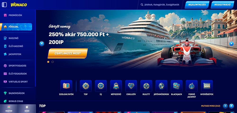 100-ingyen-pörgetés-Wonaco